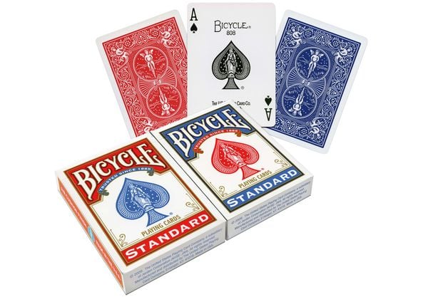 Produktbild: Bicycle Gold Standard 2-Pack Red & Blue