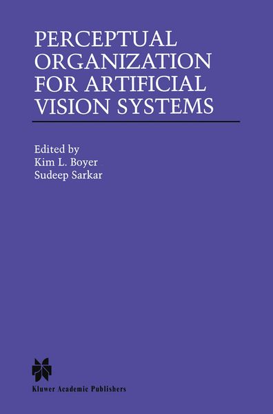 Produktbild: Perceptual Organization for Artificial Vision Systems