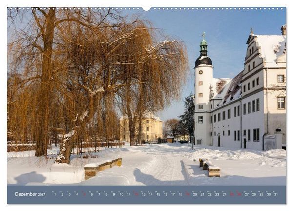 Produktbild: Sachsens Schl&ouml;sser und Burgen (hochwertiger Premium Wandkalender 2027 DIN A2 quer), Kunstdruck in Hochglanz
