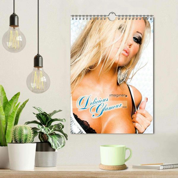 Produktbild: Delicious Glamour Kalender (Wandkalender 2026 DIN A4 hoch), CALVENDO Monatskalender
