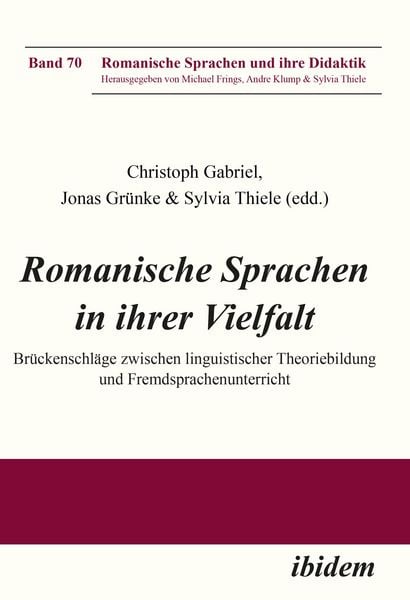Produktbild: Romanische Sprachen in ihrer Vielfalt