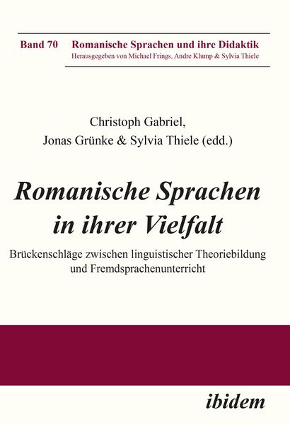 Produktbild: Romanische Sprachen in ihrer Vielfalt