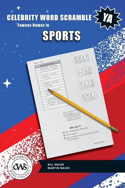 Produktbild: Celebrity Word Scramble Famous Names in Sports