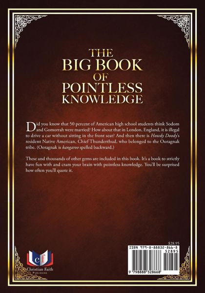 Produktbild: The Big Book of Pointless Knowledge