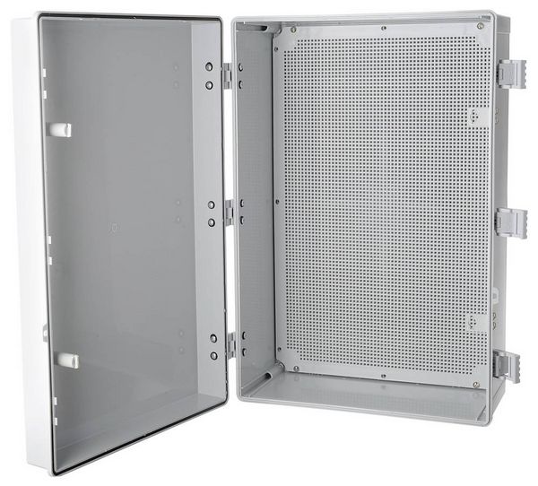 Produktbild: TRU COMPONENTS TC-PSC-40x60x22 Schaltschrank 400 x 600 x 220 ABS Hellgrau 1St.