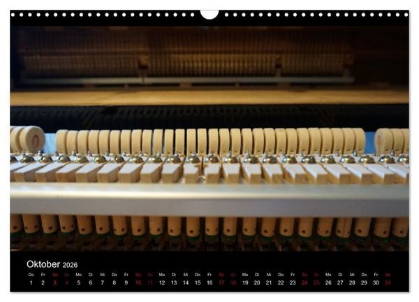 Produktbild: Klavier Momente (Wandkalender 2026 DIN A3 quer), CALVENDO Monatskalender