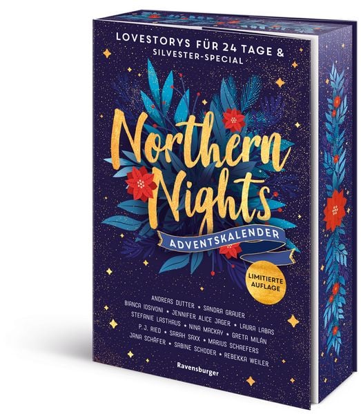 Northern Nights. Ein Adventskalender. Lovestorys für 24 Tage plus Silvester Special, Taschenbuch von Bianca Iosivoni , Andreas Dutter , Sandra Grauer
