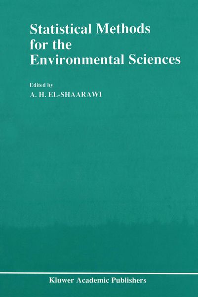Produktbild: Statistical Methods for the Environmental Sciences