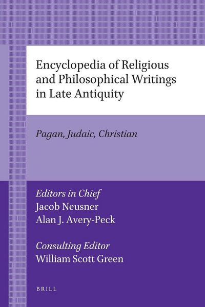Produktbild: Encyclopedia of Religious and Philosophical Writings in Late Antiquity