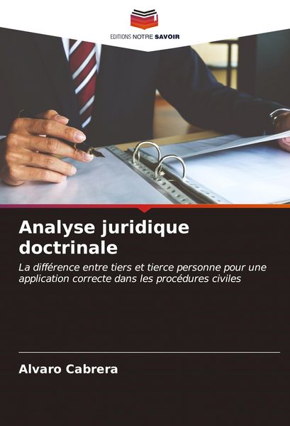 Produktbild: Analyse juridique doctrinale