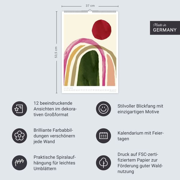 Produktbild: Gallery Wall Posterkalender 2027
