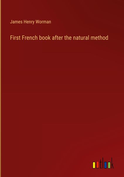 Produktbild: First French book after the natural method