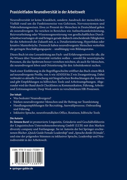 Produktbild: Praxisleitfaden Neurodiversit&auml;t in der Arbeitswelt