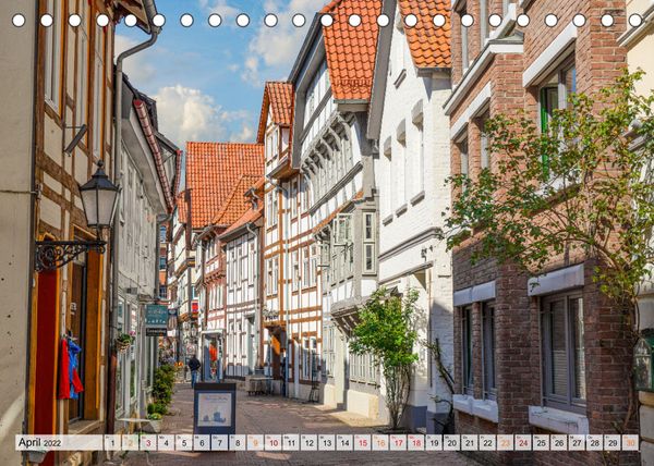 Produktbild: Hameln Stadtansichten (Tischkalender 2022 DIN A5 quer)