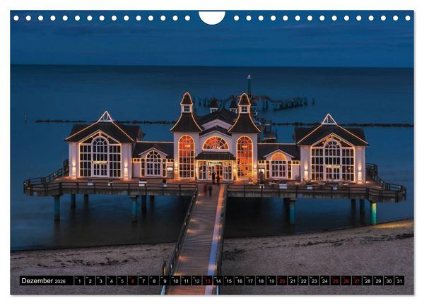 Produktbild: Entdeckungen auf der Insel R&uuml;gen (Wandkalender 2026 DIN A4 quer), CALVENDO Monatskalender
