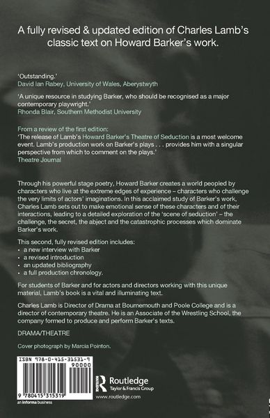 Produktbild: The Theatre of Howard Barker