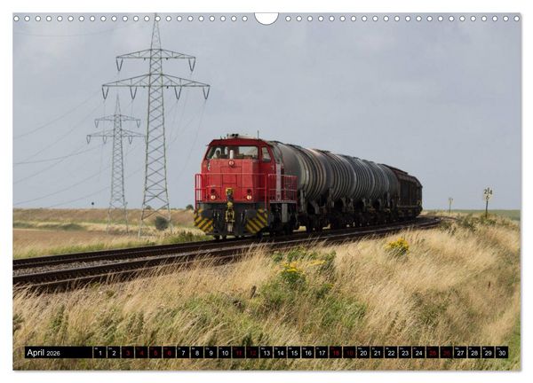 Produktbild: Die Marschbahn (Wandkalender 2026 DIN A3 quer), CALVENDO Monatskalender