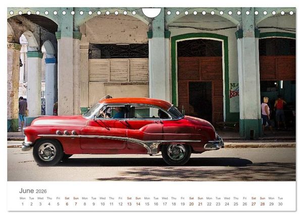 Produktbild: Cuban Cars (Wall Calendar 2026 DIN A4 landscape), CALVENDO 12 Month Wall Calendar