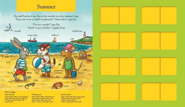 Produktbild: Pip and Posy: The Super Seasons (Memory Game Book)