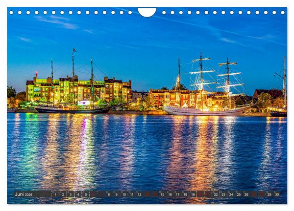Produktbild: Wilhelmshaven - Bezaubernde Momente (Wandkalender 2026 DIN A4 quer), CALVENDO Monatskalender
