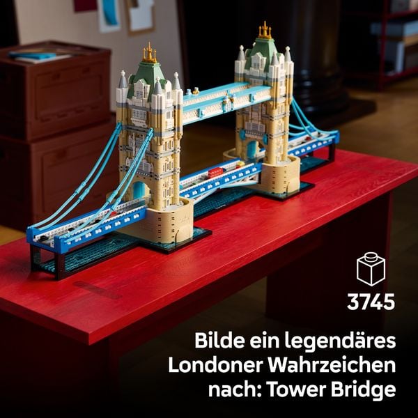 Produktbild: LEGO Architecture Tower Bridge Modell eines Londoner Wahrzeichens 21067