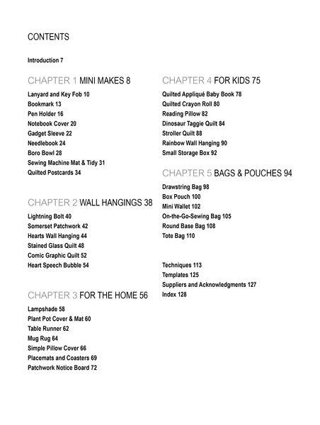 Produktbild: Mini Quilting: 35 modern projects
