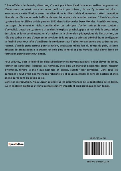 Produktbild: Le r&ocirc;le social de l'Officier