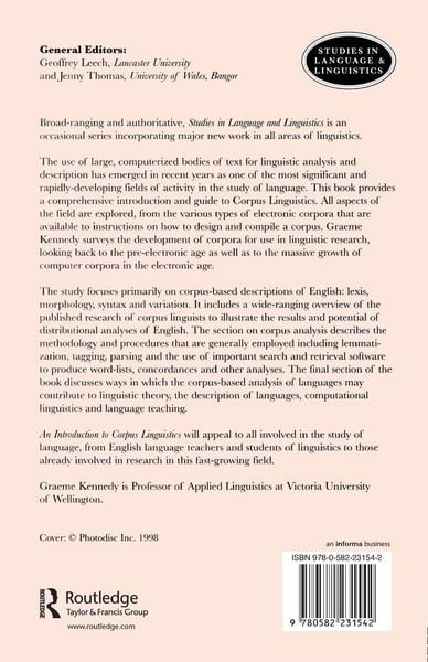 Produktbild: An Introduction to Corpus Linguistics