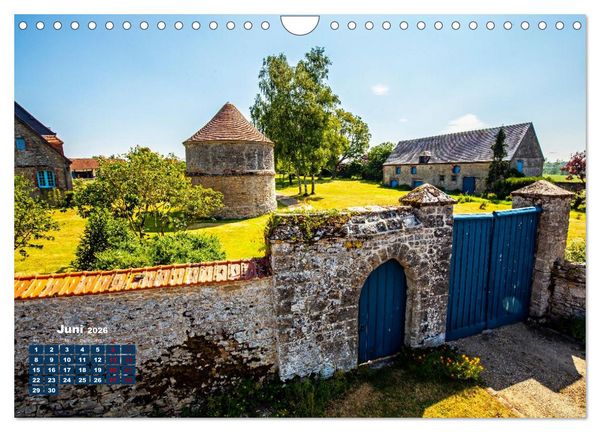 Produktbild: Reiseziel Normandie (Wandkalender 2026 DIN A4 quer), CALVENDO Monatskalender