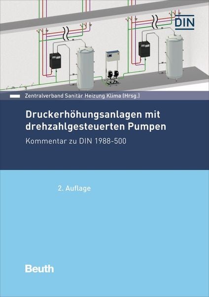 Produktbild: Druckerh&ouml;hungsanlagen mit drehzahlgesteuerten Pumpen