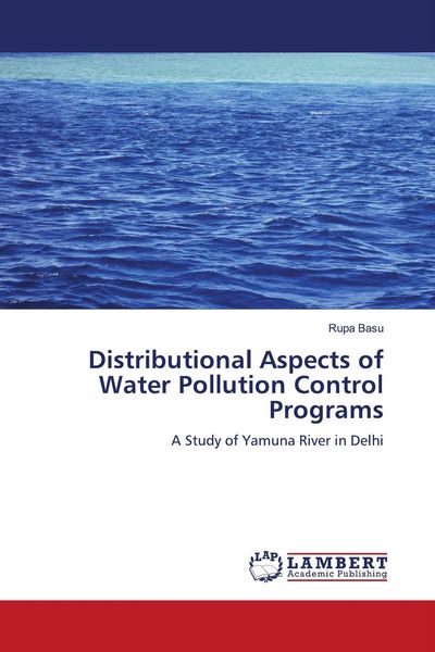 Produktbild: Distributional Aspects of Water Pollution Control Programs