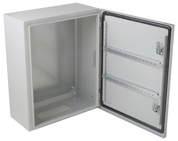 Produktbild: TRU COMPONENTS TC-S504020 Schaltschrank 400 x 500 x 200 Stahlblech Lichtgrau 1St.