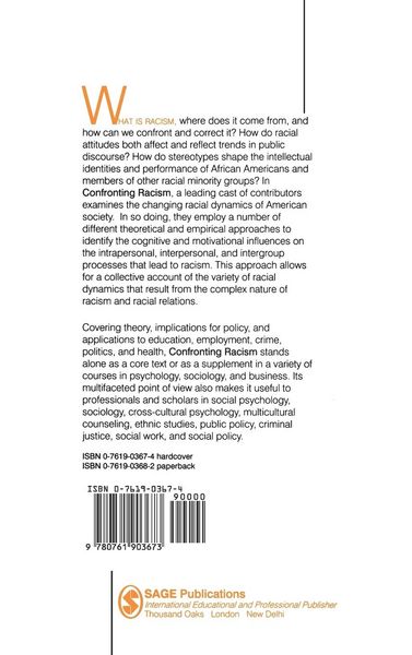 Produktbild: Confronting Racism