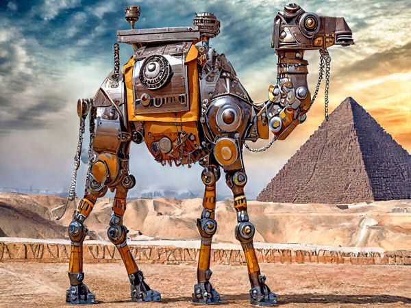 Produktbild: CALVENDO Puzzle Daniel, das Dromedar | 1000 Teile Lege-Gr&ouml;&szlig;e 64x48cm Foto-Puzzle f&uuml;r gl&uuml;ckliche Stunden