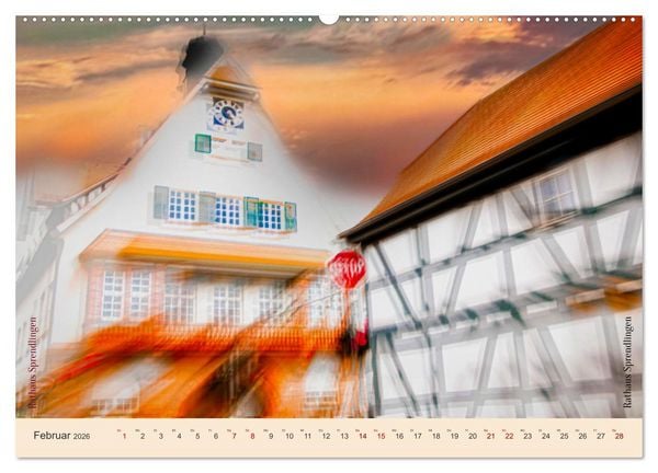 Produktbild: Dreieich bewegt (hochwertiger Premium Wandkalender 2026 DIN A2 quer), Kunstdruck in Hochglanz