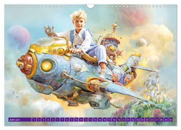 Produktbild: Meine verr&uuml;ckte Welt - Kinderwelten (Wandkalender 2027 DIN A3 quer), CALVENDO Monatskalender