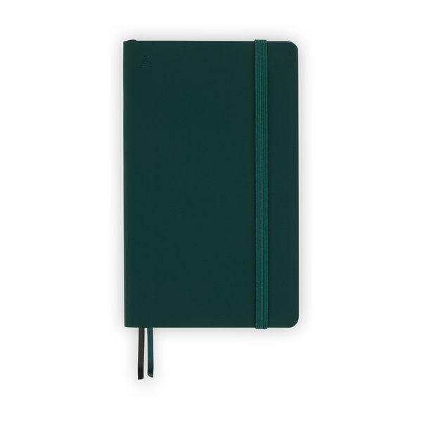 Produktbild: Notizbuch A6 Hardcover Moss Green Blanko, 192 Seiten