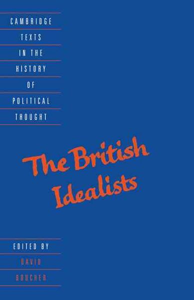 Produktbild: The British Idealists