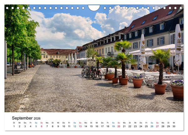 Produktbild: Schwetzingen - Ansichtssache (Wandkalender 2026 DIN A4 quer), CALVENDO Monatskalender