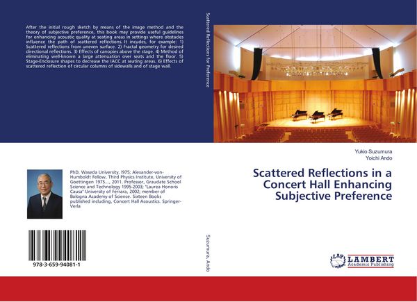 Produktbild: Scattered Reflections in a Concert Hall Enhancing Subjective Preference
