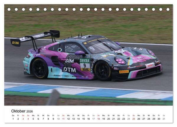 Produktbild: Deutsche Tourenwagen (Tischkalender 2026 DIN A5 quer), CALVENDO Monatskalender