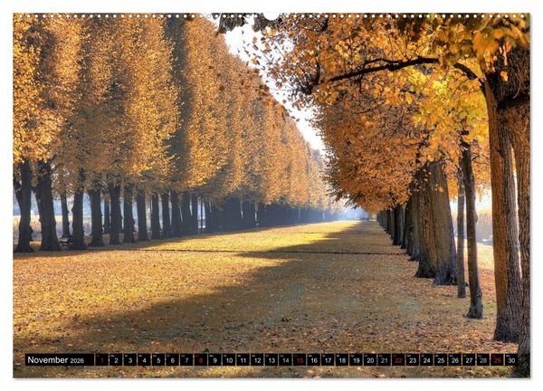 Produktbild: Die G&auml;rten in Herrenhausen (Wandkalender 2026 DIN A2 quer), CALVENDO Monatskalender