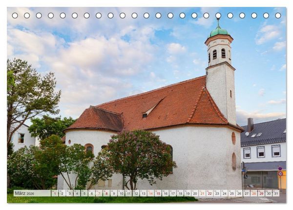 Produktbild: Dillingen an der Donau Impressionen (Tischkalender 2026 DIN A5 quer), CALVENDO Monatskalender