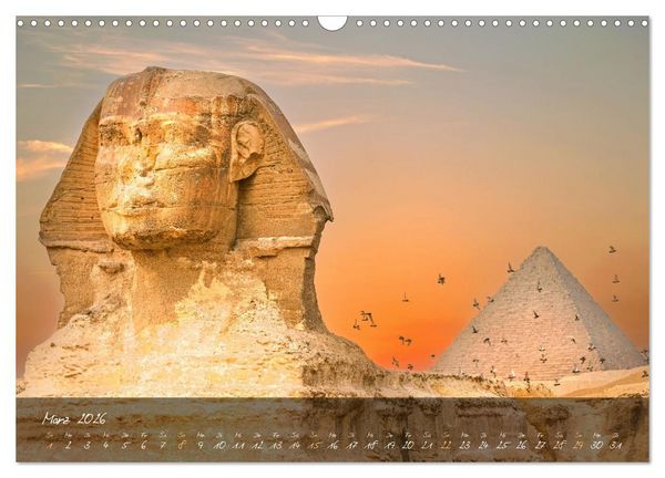 Produktbild: Faszination &Auml;gypten: Kairo - Luxor - Abu Simbel (Wandkalender 2026 DIN A3 quer), CALVENDO Monatskalender