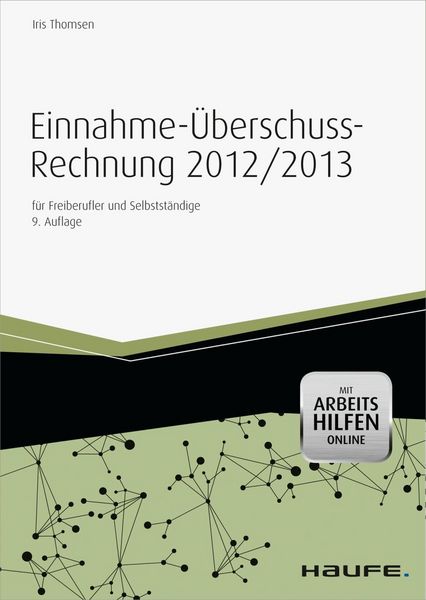 Produktbild: Einnahme-&Uuml;berschussrechnung 2012/2013 - inkl. Arbeitshilfen online