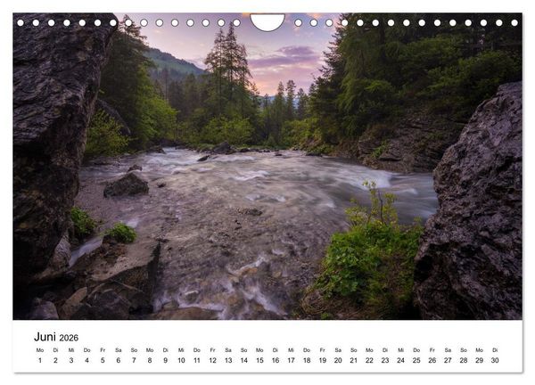 Produktbild: Flusswelt Schweiz (Wandkalender 2026 DIN A4 quer), CALVENDO Monatskalender