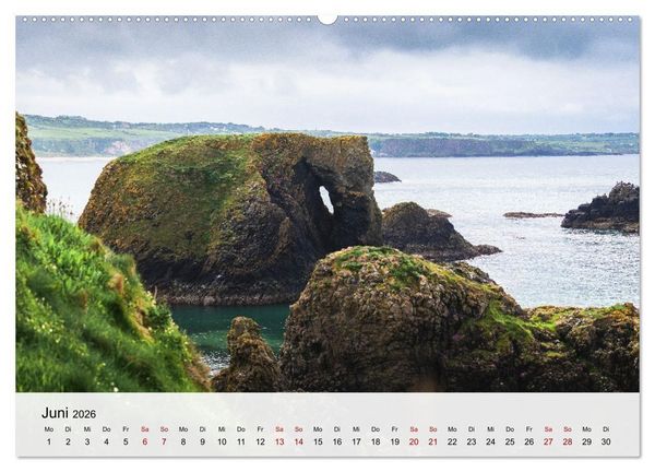 Produktbild: (Nord-)Irland - Das gr&uuml;ne Juwel (hochwertiger Premium Wandkalender 2026 DIN A2 quer), Kunstdruck in Hochglanz