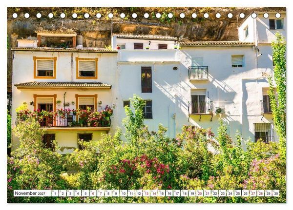 Produktbild: Sonniges Andalusien (Tischkalender 2027 DIN A5 quer), CALVENDO Monatskalender