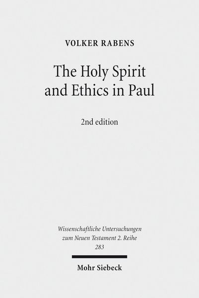 Produktbild: The Holy Spirit and Ethics in Paul