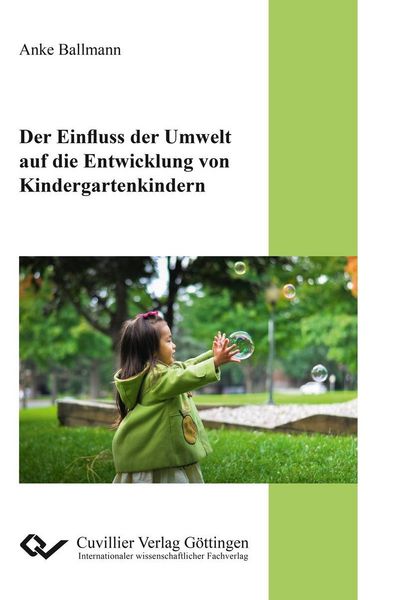 Produktbild: Der Einfluss der Umwelt auf die Entwicklung von Kindergartenkindern
